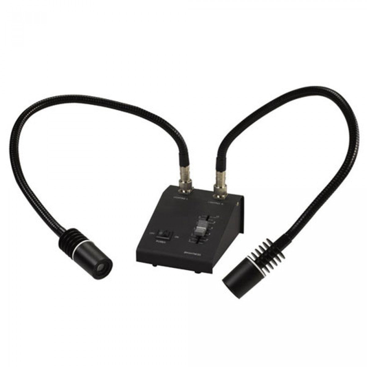 Variable LED Illuminator w/ dual gooseneck, A/C 100-240V