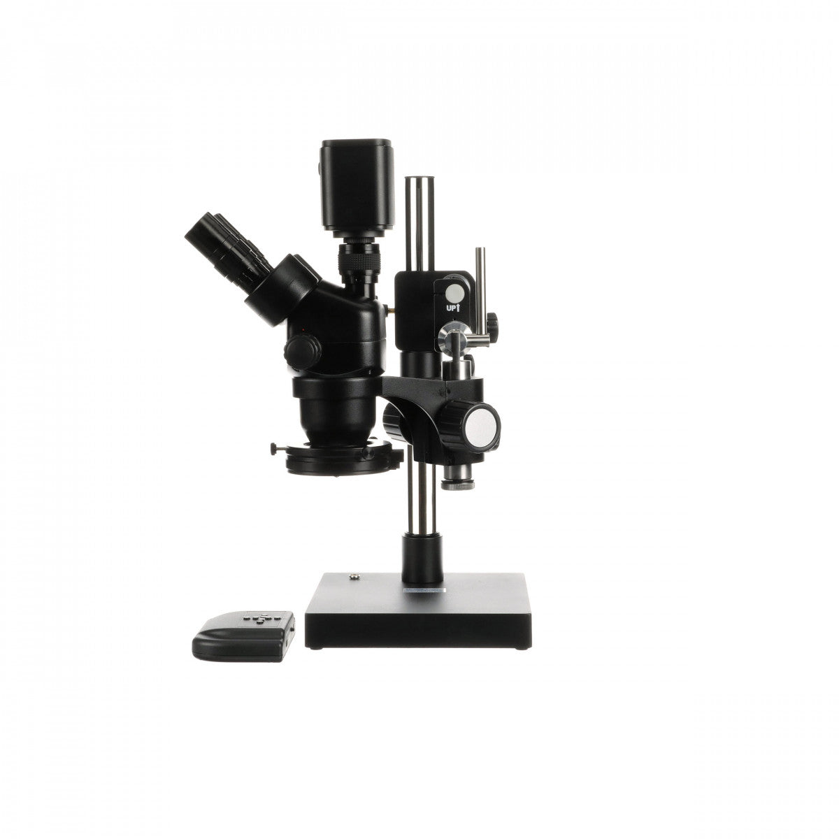 System 373RB-DMLED-HOHDTR-ESD, S-Z 23mm TRU Trinocular, RB Stand, Dimmable LED-High Output Ring Light, Excelis HD Camera, Video Adapter, ESD-Safe