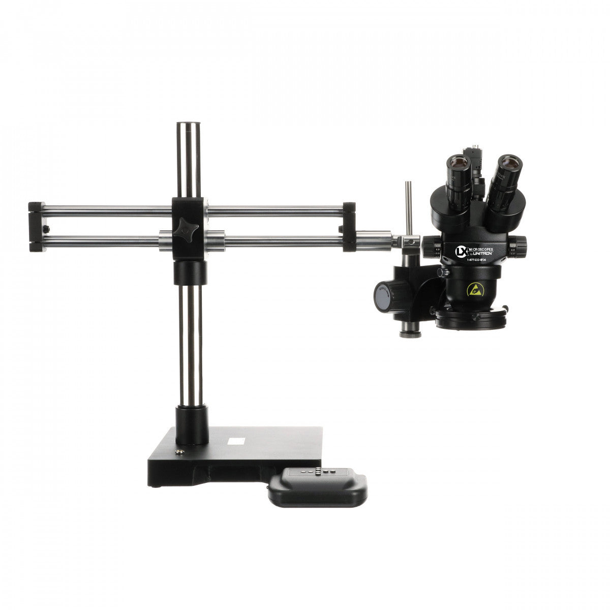 System 373RB-DMLED-HOUSBST-ESD, S-Z 23mm TRU Trinocular, RB Stand, Dimmable LED-High Output Ring Light, USB 3.0 Camera, Video Adapter