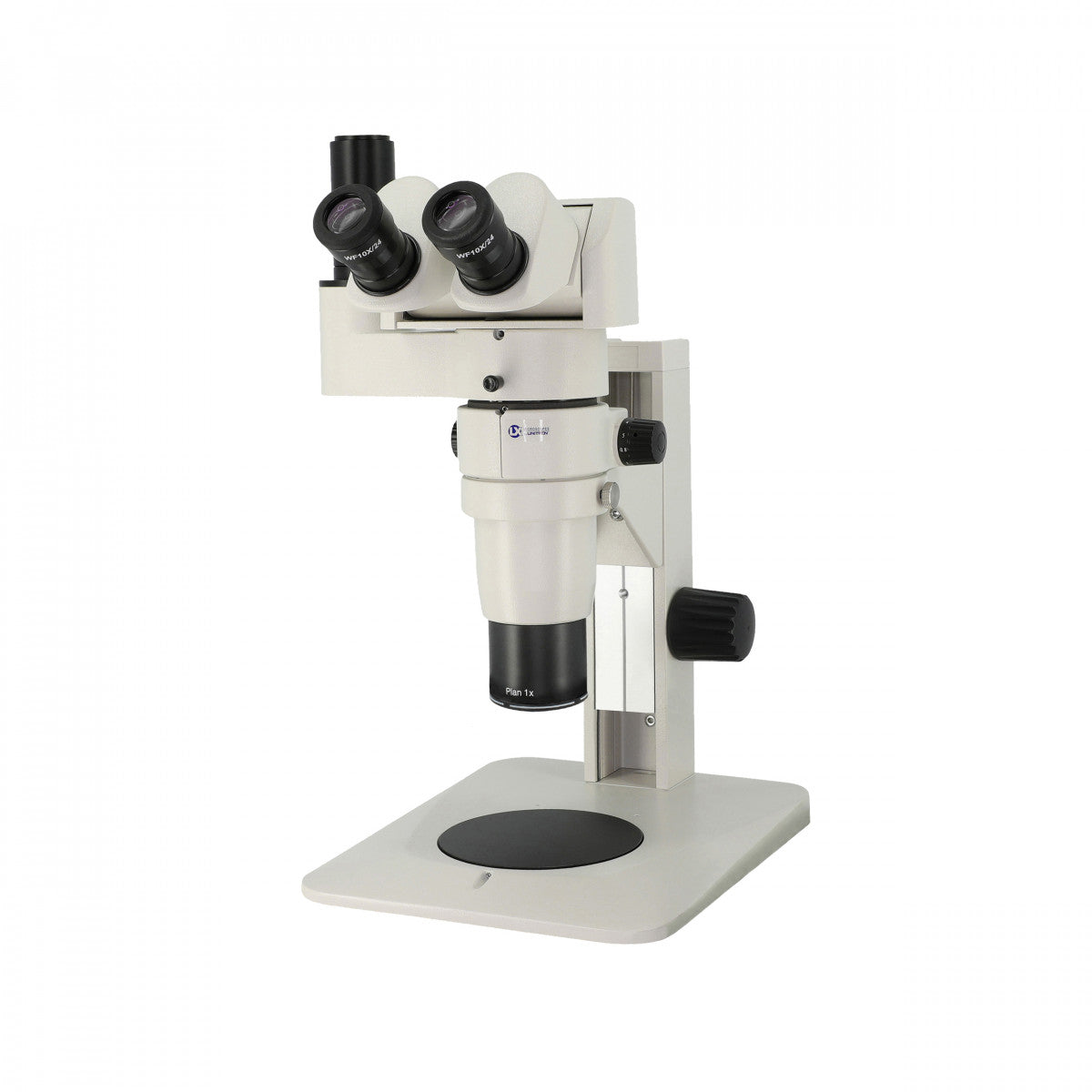 System 374PFSTRT-WITH 1.0X LENS 24820-TRT, S-Z 24mm Ergo Trinocular, Plain Stand, (1x Lens Included)