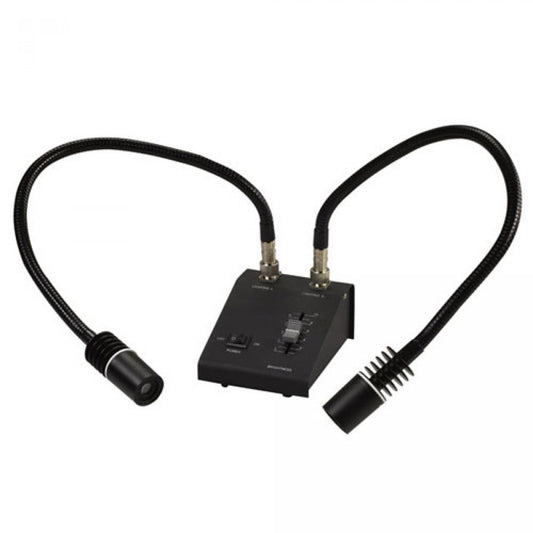 Variable LED Illuminator w/ dual gooseneck, A/C 100-240V