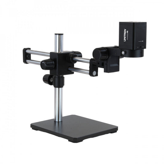 microFOCUS 4K Autofocus Digital Inspection System, Ball-Bearing Boom Stand with base, 1- 18x Zoom, Integrated Led Ring Light, Software for Image Capture, Measurement & Annotation