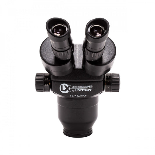 System 273 Binocular Stereo-Zoom Head, 23mm Field of View, ESD-Safe, Head Only