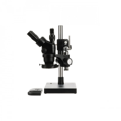 System 373RB-DMLED-HOUSBST-ESD, S-Z 23mm TRU Trinocular, RB Stand, Dimmable LED-High Output Ring Light, USB 3.0 Camera, Video Adapter
