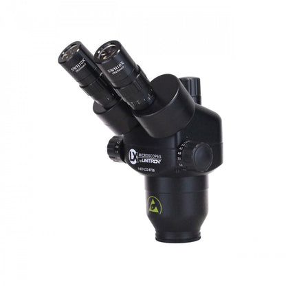 System 373 1065 ESD-Safe Trinocular Stereo-Zoom Body, 10X-65X, 10X Eyepieces Head Only
