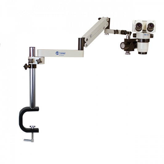 System 274VE WITH 0.5X LENS 24814VE, S-Z 24mm Ergo Binocular, Articulating Arm with Vertical Extension, (0.5x Lens Included)