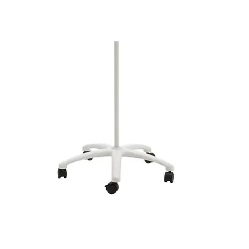 Rolling Floor Stand with Casters and Glides, 34 in.