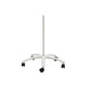 Rolling Floor Stand with Casters and Glides, 34 in.