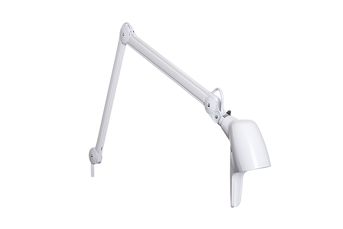 Carelite LED, 45" Arm with (Clamp or Wall Mount)