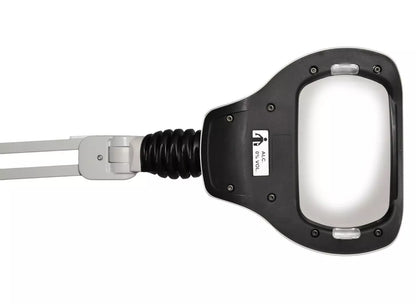 Luxo WAVE® LED Magnifier, 30" Reach Arm, (3.5-D or 5-D) Lens and (Clamp or Base)