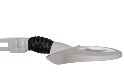 Luxo KFM™ LED Magnifier, 45" Reach Arm, (3-D or 5-D Lens) and Clamp