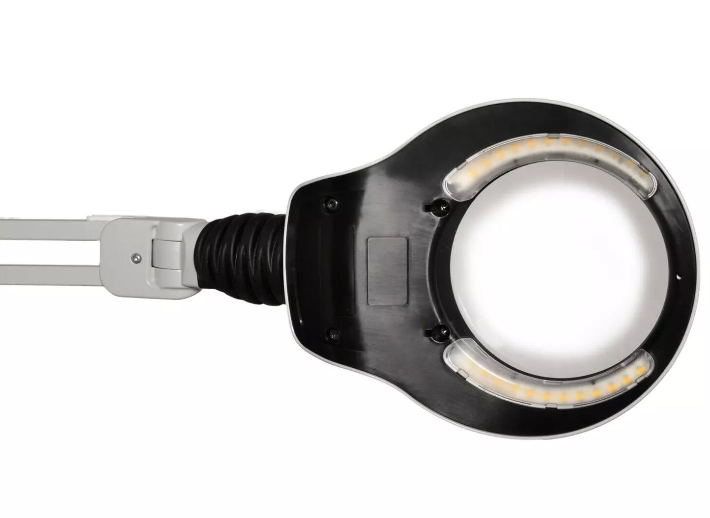 Luxo KFM™ LED Magnifier, 45" Reach Arm, (3-D or 5-D Lens) and Clamp