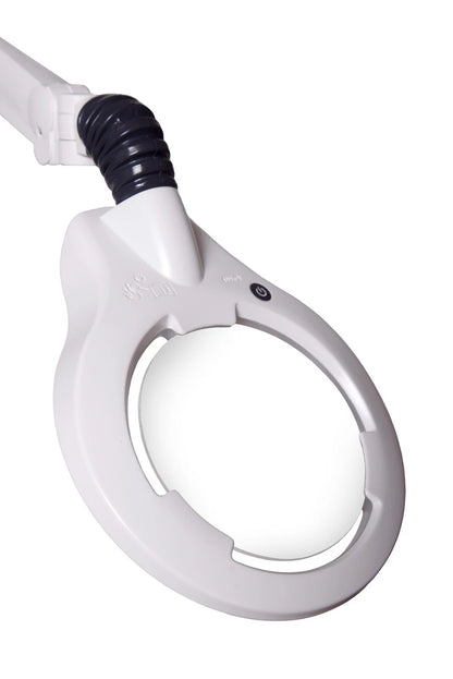 Luxo Circus LED Magnifier, 45" Reach Arm, (3.5-D or 5-D Lens) and Clamp
