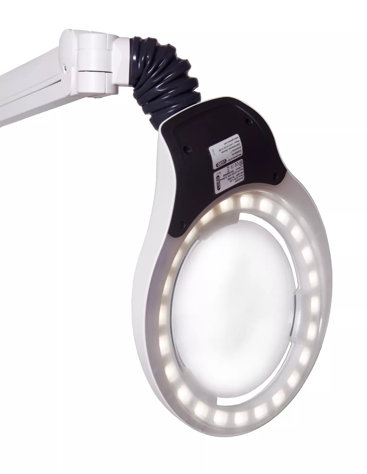 Luxo Circus LED Magnifier, 45" Reach Arm, (3.5-D or 5-D Lens) and Clamp