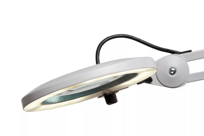 Luxo LFM LED G2 Magnifier, 45" Reach Arm, (3-D or 5-D Lens) and (Clamp or Wall Mount)