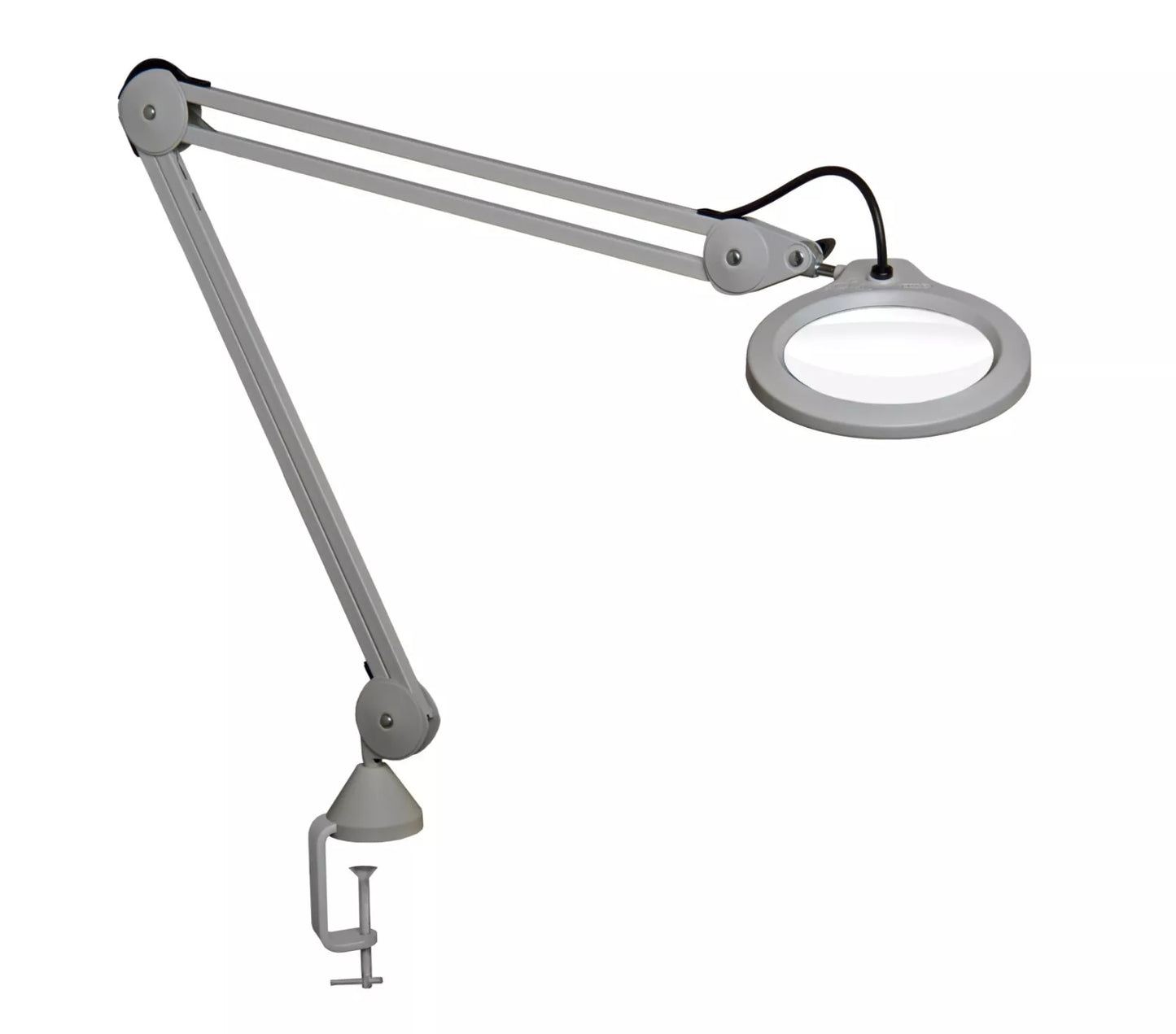 Luxo LFM LED G2 Magnifier, 45" Reach Arm, (3-D or 5-D Lens) and (Clamp or Wall Mount)